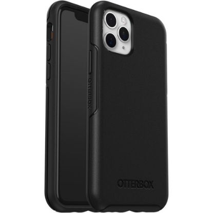 Picture of OtterBox iPhone 11 Pro Symmetry Series Case - For Apple iPhone 11 Pro Smartphone - Black - Drop Resistant - Synthetic Rubber, Polycarbonate - 1