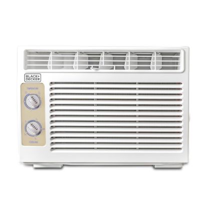 Picture of Black+Decker BD05MWT6 Window Air Conditioner, 5,000 BTU, White