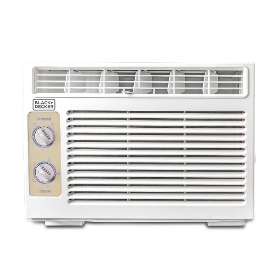 Picture of Black+Decker BD05MWT6 Window Air Conditioner, 5,000 BTU, White