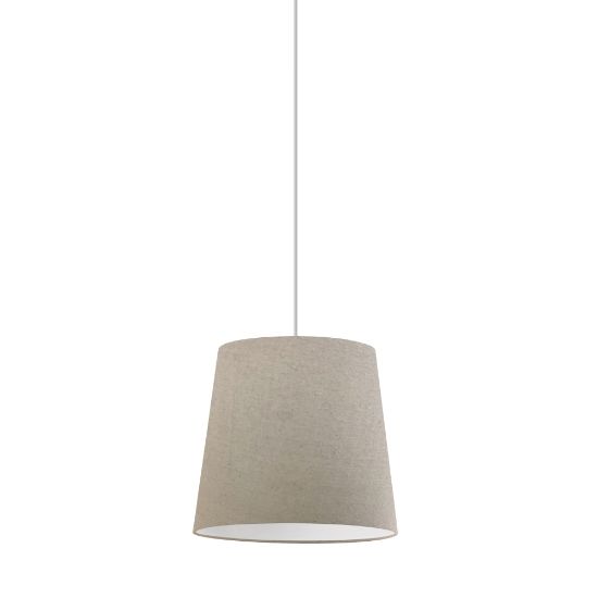 Picture of Adesso Simplee Large Drum Pendant Lamp, 13inW, Natural Shade