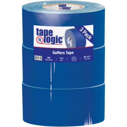 Picture of Tape Logic Gaffers Tape, 3in x 60 Yd., 11 Mil, Blue, Case Of 3 Rolls