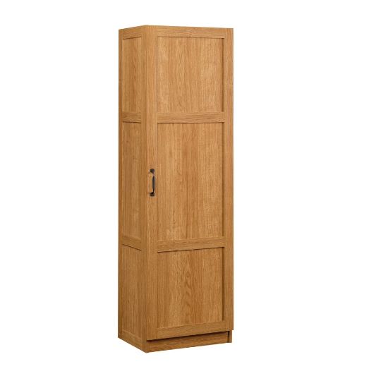 Picture of Sauder Select Storage Pantry, 60inH x 18inW x 13-7/8inD, Highland Oak