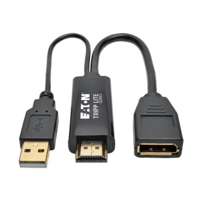 Picture of Tripp Lite HDMI To DisplayPort Active Converter With USB Power, 6in