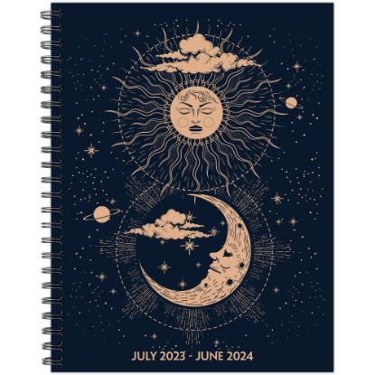 Picture of 2023-2024 Willow Creek Press Softcover Weekly/Monthly Academic Planner, 9in x 6-1/2in, Celestial Soul, July 2023 To June 2024