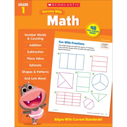 Picture of Scholastic Success With Math Workbook, Grade 1