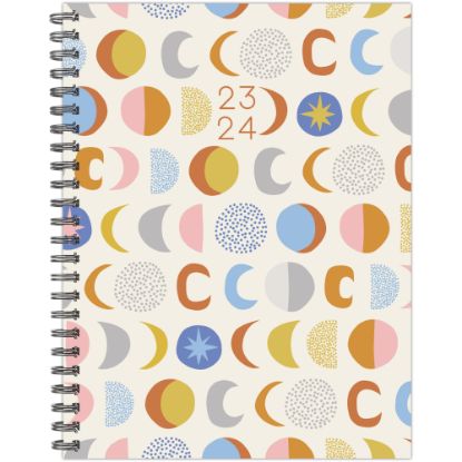 Picture of 2023-2024 Willow Creek Press Softcover Weekly/Monthly Academic Planner, 9in x 6-1/2in, Luna, July 2023 To June 2024