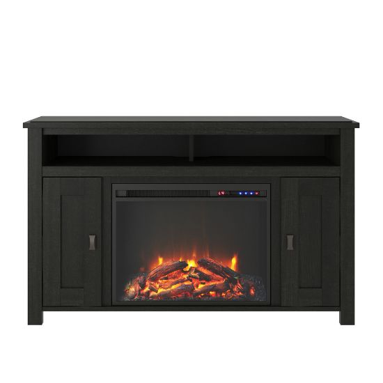 Picture of Ameriwood Home Farmington Electric Fireplace TV Console For 50in TVs, Black