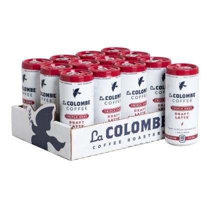 Picture of La Colombe Draft Lattes, Triple Shot, 9 Oz Per Bag, Pack Of 12 Cans