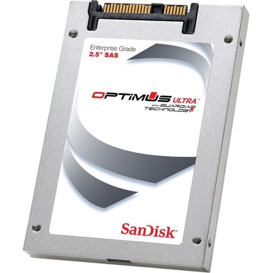 Picture of SanDisk Optimus Ultra 1.20 TB Solid State Drive - 2.5in Internal - SAS (6Gb/s SAS) - 500 MB/s Maximum Read Transfer Rate - 5 Year Warranty