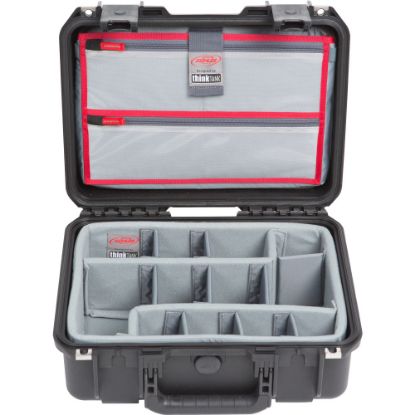 Picture of SKB Cases iSeries Protective Electronics Case With Dividers And Lid Organizer, 15in x 10-1/2in x 5-7/8in