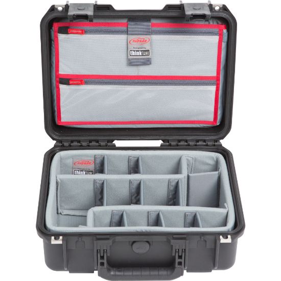 Picture of SKB Cases iSeries Protective Electronics Case With Dividers And Lid Organizer, 15in x 10-1/2in x 5-7/8in