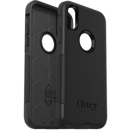 Picture of OtterBox Commuter Series Case for iPhone X/Xs - For Apple iPhone X, iPhone XS Smartphone - Black