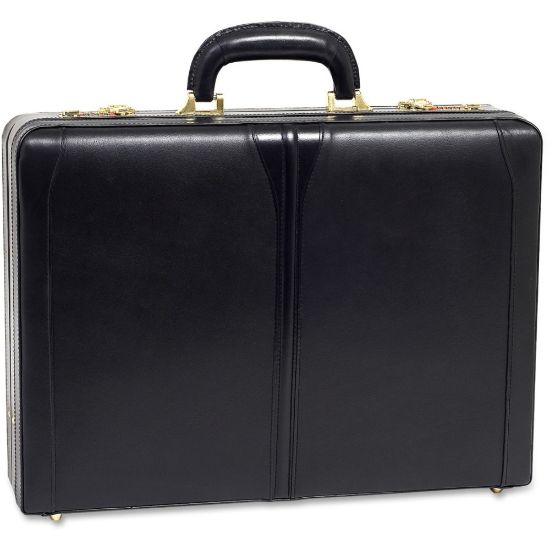 Picture of McKleinUSA Turner Leather Attache Case, Black