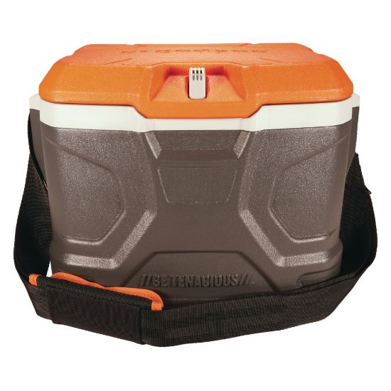 Picture of Ergodyne Chill-Its 5170 17-Qt Industrial Hard-Sided Cooler, 16-1/4inH x 12inW x 12inD, Orange/Gray