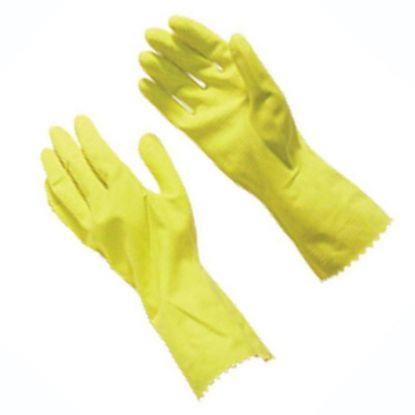 Picture of PIP Dish Gloves, Medium, 12in, Yellow