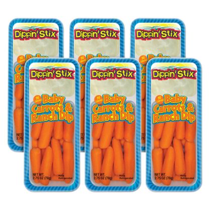 Picture of Dippin Stix Baby Carrots and Ranch Dip, 2.75 Oz, Pack Of 6