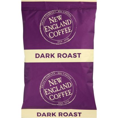 Picture of New England Coffee Single-Serve Coffee Packets, French Roast, Carton Of 24