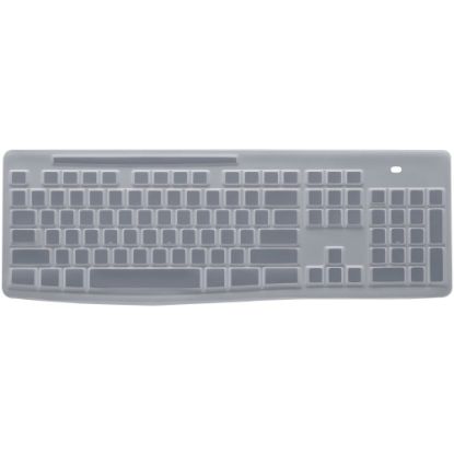 Picture of Logitech Protective Covers for K270 (Single Pack, brown box) - Supports Keyboard - Transparent