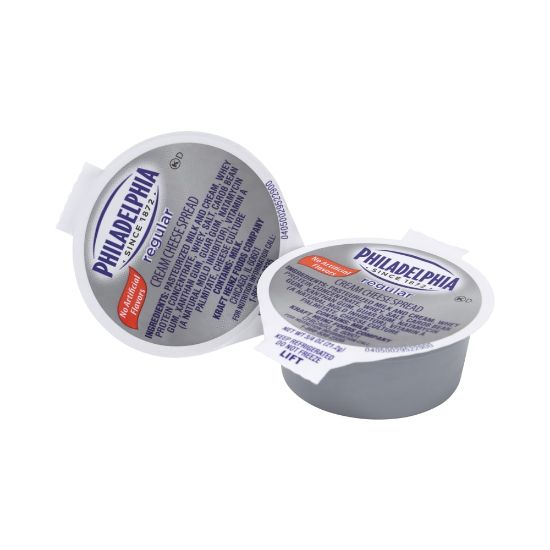 Picture of Philadelphia Cream Cheese Cups, 0.75 Oz, Box Of 50 Cups