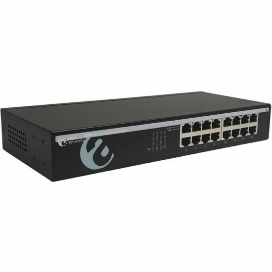 Picture of Amer Networks 16-Port 10/100/1000Base-T Gigabit Ethernet Desktop Switch SGRD16