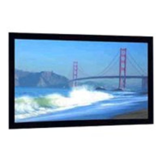 Picture of Da-Lite Cinema Contour Wide Format - Projection screen - 123in (122.8 in) - 16:10 - Da-Mat - black texture powder coat