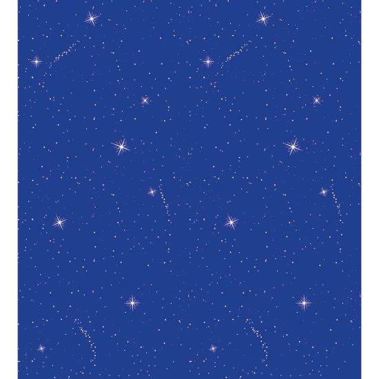 Picture of Pacon Fadeless Bulletin Board Art Paper, Night Sky, 48in x 12ft, Pack Of 4 Rolls