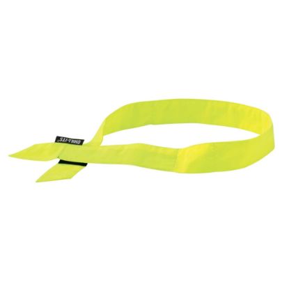 Picture of Ergodyne Chill-Its 6705 Evaporative Cooling Bandanas, Lime, Pack Of 24 Bandanas