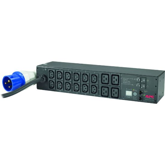 Picture of APC by Schneider Electric Metered Rack 32A PDU - Metered - 12.01 ft Cord Length - 2U - Rack-mountable