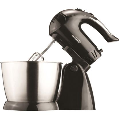 Picture of Brentwood 5 Speed Stand Mixer with Stainless Steel Bowl in Black (SM-1153) - 200 W - Black