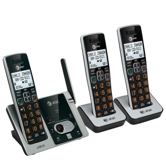 Picture of AT&T CL82313 DECT 6.0 Expandable Cordless Phone System With Digital Answering System