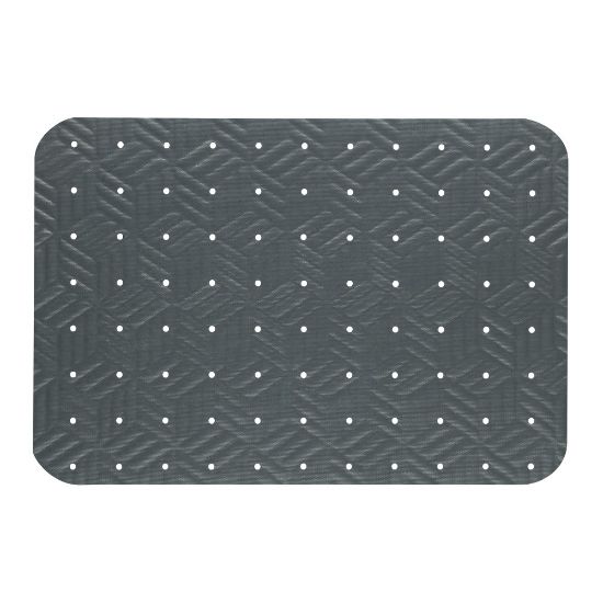 Picture of M+A Matting Wet Step Antifatigue Floor Mat, 24in x 36in, Gray