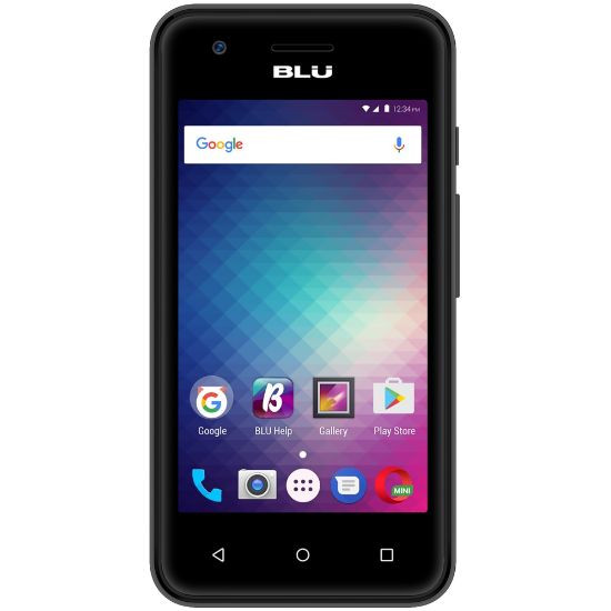 Picture of BLU Dash L3 D931 Cell Phone, Black, PBN201333