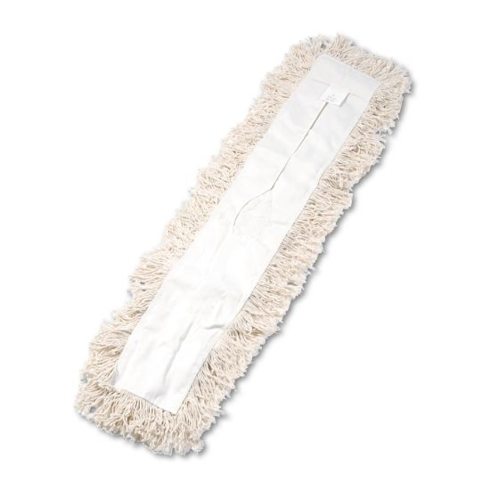 Picture of Boardwalk Industrial Cotton Dust Mop Head, White