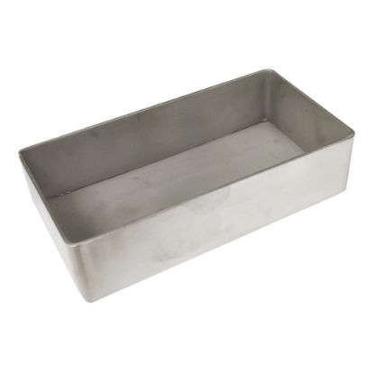 Picture of American Metalcraft Stainless-Steel Sugar Packet Holders, Rectangular, 1inH x 2-1/4inW x 4-1/4inD, Silver, Pack Of 48 Holders