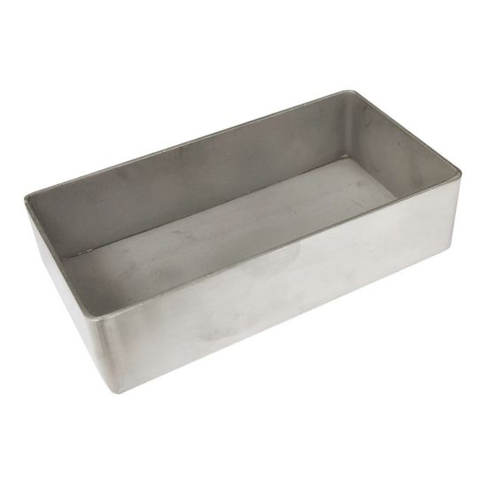 Picture of American Metalcraft Stainless-Steel Sugar Packet Holders, Rectangular, 1inH x 2-1/4inW x 4-1/4inD, Silver, Pack Of 48 Holders