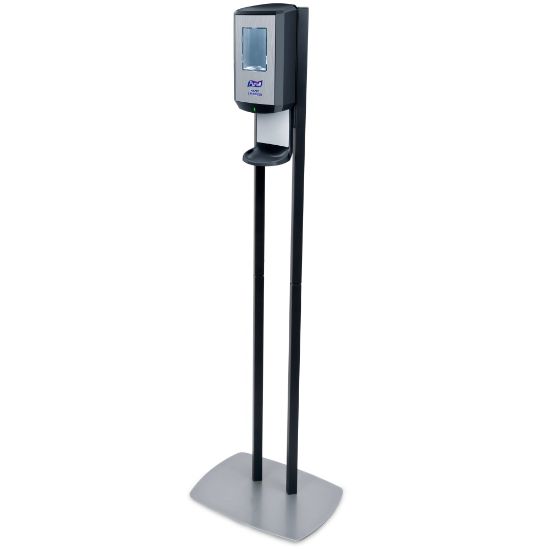 Picture of Purell CS6 Touch-Free Dispenser Floor Stand, For Hand Sanitizer, Graphite, 7416-DS