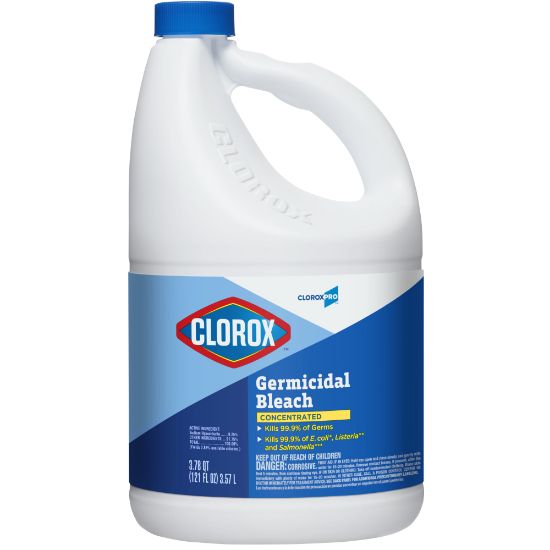 Picture of CloroxPro Clorox Germicidal Bleach, Concentrated, 121 Ounce Bottle Packaging May Vary