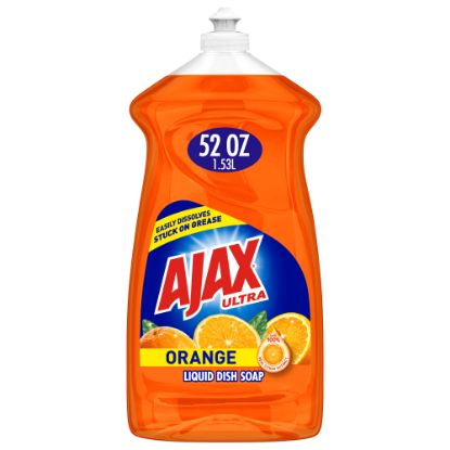 Picture of Ajax Triple-Action Dishwashing Liquid, 52 Oz Bottle, Orange