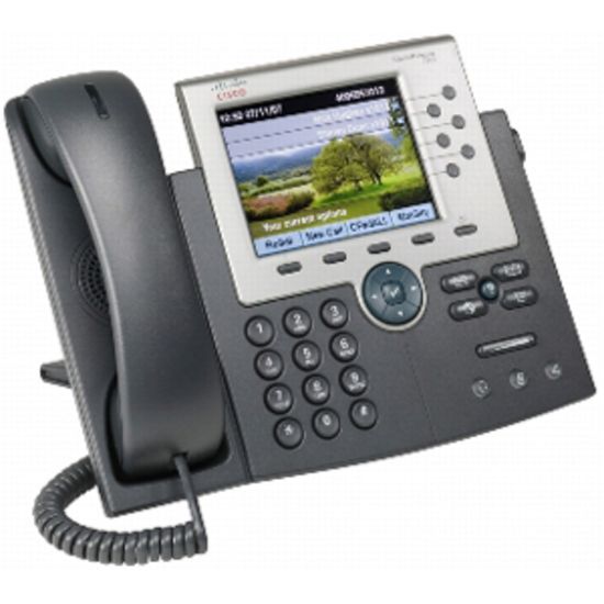 Picture of Cisco 7965G Unified IP Phone - 1 x RJ-45 - 6Phoneline(s)