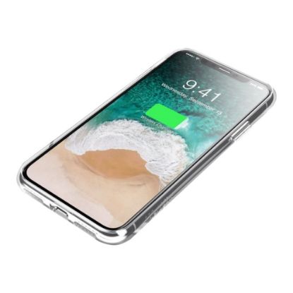 Picture of i-Blason Halo Scratch Resistant Hybrid - Back cover for cell phone - clear - for Apple iPhone X, XS