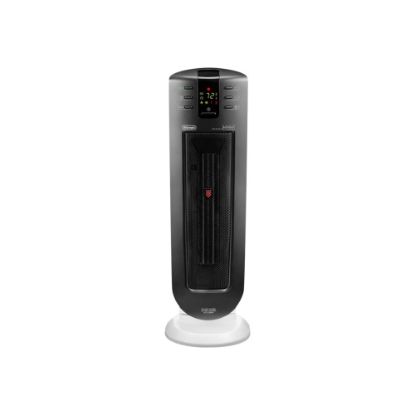 Picture of DeLonghi SAFE HEAT Tower Ceramic Heater - Ceramic - Electric - Electric - 1499.94 W - 2 x Heat Settings - 144 Sq. ft. Coverage Area - 1500 W - Indoor - Tower - Black