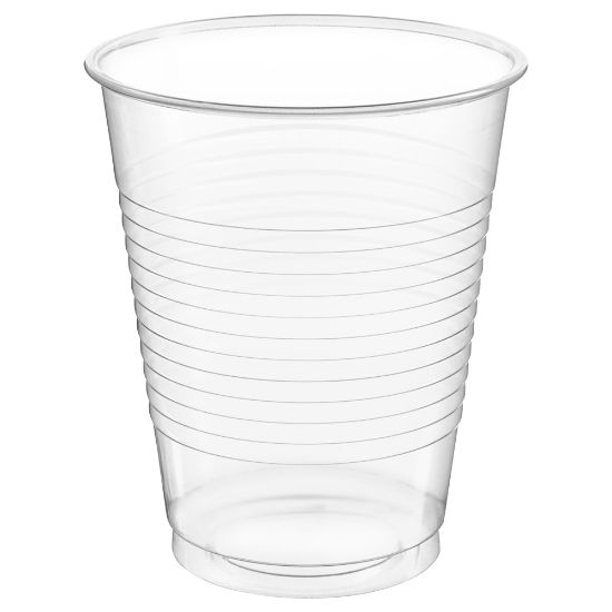 Picture of Amscan Plastic Cups, 18 Oz, Clear, Set Of 100 Cups