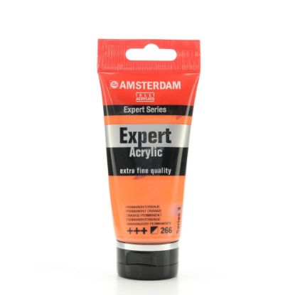 Picture of Amsterdam Expert Acrylic Paint Tubes, 75 mL, Permanent Orange, Pack Of 2