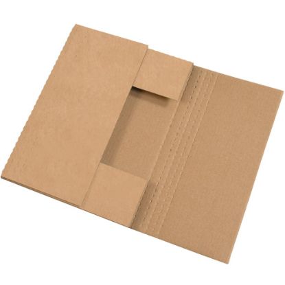 Picture of Partners Brand Easy Fold Mailers, 18in x 12in x 2in, Kraft, Pack Of 50