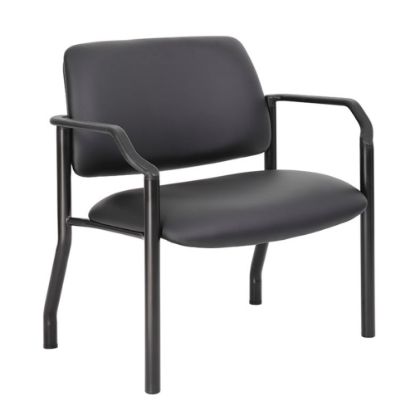 Picture of Boss Office Products Mid-Back Guest Chair, Black