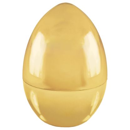 Picture of Amscan Jumbo Easter Eggs, 9-1/2inH x 6-1/2inW x 6-1/2inD, Gold, Pack Of 2 Eggs