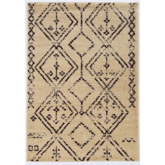 Picture of Linon Bijou Area Rug, 5ft x 7ft, Ali Camel/Brown