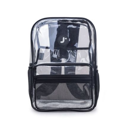 Picture of J World Laptop Backpack With 16.1in Laptop Pocket, Clear