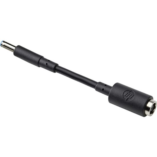 Picture of HP 7.4 mm to 4.5 DC Dongle - For Notebook - Black - 4.5mm DC Jack / 7.4mm DC Jack