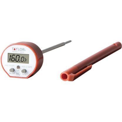 Picture of Taylor 9842 Pro Waterproof Instant Read Thermometer - Water Proof, Auto-off, Antimicrobial - For Food